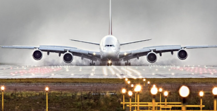 Thumbnail photo of a Airbus A380 aircraft