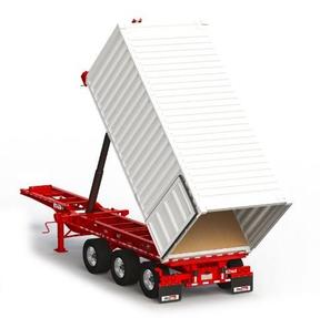 SPECIALIZED LOGISTICS OVERSIZE:  Units designed to carry and dump the contents of a single 20 foot container in either an open or closed configuration